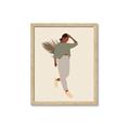 Picture of Palm Girl Fashion III _GroupedProduct_Rectangle_Portrait_Framed_Matted_