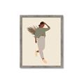 Picture of Palm Girl Fashion III _GroupedProduct_Rectangle_Portrait_Framed_Matted_