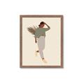 Picture of Palm Girl Fashion III _GroupedProduct_Rectangle_Portrait_Framed_Matted_