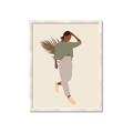 Picture of Palm Girl Fashion III _GroupedProduct_Rectangle_Portrait_Framed_Matted_