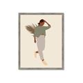 Picture of Palm Girl Fashion III _GroupedProduct_Rectangle_Portrait_Framed_Matted_