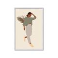 Picture of Palm Girl Fashion III _GroupedProduct_Rectangle_Portrait_Framed_Matted_