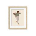 Picture of Palm Girl Fashion III _GroupedProduct_Rectangle_Portrait_Framed_Matted_