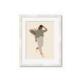 Picture of Palm Girl Fashion III _GroupedProduct_Rectangle_Portrait_Framed_Matted_