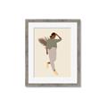 Picture of Palm Girl Fashion III _GroupedProduct_Rectangle_Portrait_Framed_Matted_