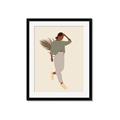 Picture of Palm Girl Fashion III _GroupedProduct_Rectangle_Portrait_Framed_Matted_