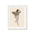 Picture of Palm Girl Fashion III _GroupedProduct_Rectangle_Portrait_Framed_Matted_