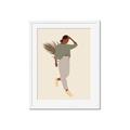 Picture of Palm Girl Fashion III _GroupedProduct_Rectangle_Portrait_Framed_Matted_