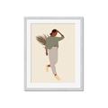 Picture of Palm Girl Fashion III _GroupedProduct_Rectangle_Portrait_Framed_Matted_