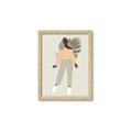 Picture of Palm Girl Fashion IV _GroupedProduct_Rectangle_Portrait_Framed_Matted_