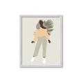 Picture of Palm Girl Fashion IV _GroupedProduct_Rectangle_Portrait_Framed_Matted_