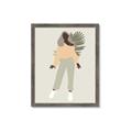 Picture of Palm Girl Fashion IV _GroupedProduct_Rectangle_Portrait_Framed_Matted_