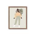Picture of Palm Girl Fashion IV _GroupedProduct_Rectangle_Portrait_Framed_Matted_