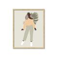 Picture of Palm Girl Fashion IV _GroupedProduct_Rectangle_Portrait_Framed_Matted_