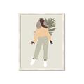 Picture of Palm Girl Fashion IV _GroupedProduct_Rectangle_Portrait_Framed_Matted_