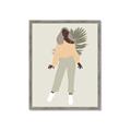 Picture of Palm Girl Fashion IV _GroupedProduct_Rectangle_Portrait_Framed_Matted_
