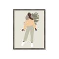 Picture of Palm Girl Fashion IV _GroupedProduct_Rectangle_Portrait_Framed_Matted_
