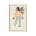 Picture of Palm Girl Fashion IV _GroupedProduct_Rectangle_Portrait_Framed_Matted_