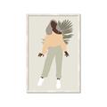 Picture of Palm Girl Fashion IV _GroupedProduct_Rectangle_Portrait_Framed_Matted_