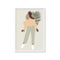 Picture of Palm Girl Fashion IV _GroupedProduct_Rectangle_Portrait_Framed_Matted_