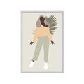 Picture of Palm Girl Fashion IV _GroupedProduct_Rectangle_Portrait_Framed_Matted_
