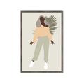 Picture of Palm Girl Fashion IV _GroupedProduct_Rectangle_Portrait_Framed_Matted_