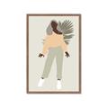 Picture of Palm Girl Fashion IV _GroupedProduct_Rectangle_Portrait_Framed_Matted_
