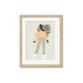 Picture of Palm Girl Fashion IV _GroupedProduct_Rectangle_Portrait_Framed_Matted_