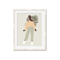 Picture of Palm Girl Fashion IV _GroupedProduct_Rectangle_Portrait_Framed_Matted_