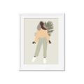 Picture of Palm Girl Fashion IV _GroupedProduct_Rectangle_Portrait_Framed_Matted_