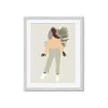 Picture of Palm Girl Fashion IV _GroupedProduct_Rectangle_Portrait_Framed_Matted_