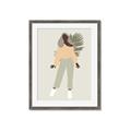 Picture of Palm Girl Fashion IV _GroupedProduct_Rectangle_Portrait_Framed_Matted_