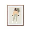 Picture of Palm Girl Fashion IV _GroupedProduct_Rectangle_Portrait_Framed_Matted_