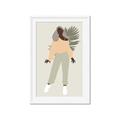 Picture of Palm Girl Fashion IV _GroupedProduct_Rectangle_Portrait_Framed_Matted_