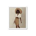 Picture of Fashion lady II _GroupedProduct_Rectangle_Portrait_Framed_Matted_