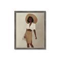 Picture of Fashion lady II _GroupedProduct_Rectangle_Portrait_Framed_Matted_