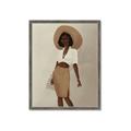 Picture of Fashion lady II _GroupedProduct_Rectangle_Portrait_Framed_Matted_