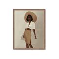 Picture of Fashion lady II _GroupedProduct_Rectangle_Portrait_Framed_Matted_