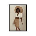 Picture of Fashion lady II _GroupedProduct_Rectangle_Portrait_Framed_Matted_