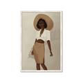 Picture of Fashion lady II _GroupedProduct_Rectangle_Portrait_Framed_Matted_