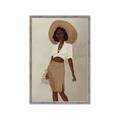 Picture of Fashion lady II _GroupedProduct_Rectangle_Portrait_Framed_Matted_