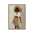 Picture of Fashion lady II _GroupedProduct_Rectangle_Portrait_Framed_Matted_