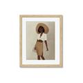 Picture of Fashion lady II _GroupedProduct_Rectangle_Portrait_Framed_Matted_