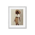 Picture of Fashion lady II _GroupedProduct_Rectangle_Portrait_Framed_Matted_