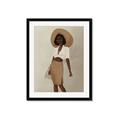 Picture of Fashion lady II _GroupedProduct_Rectangle_Portrait_Framed_Matted_