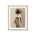 Picture of Fashion lady II _GroupedProduct_Rectangle_Portrait_Framed_Matted_
