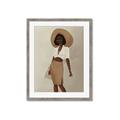 Picture of Fashion lady II _GroupedProduct_Rectangle_Portrait_Framed_Matted_