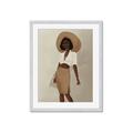 Picture of Fashion lady II _GroupedProduct_Rectangle_Portrait_Framed_Matted_