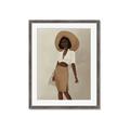 Picture of Fashion lady II _GroupedProduct_Rectangle_Portrait_Framed_Matted_