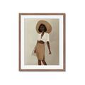Picture of Fashion lady II _GroupedProduct_Rectangle_Portrait_Framed_Matted_